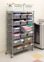 Charger l'image dans la galerie, 36 x 14 x 56, 7-Tier NSF 16-Bin Rack Shelving
