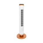 Charger l'image dans la galerie, UltraSlimLine® Oscillating Tower Fan with Light, 11" x 11" x 37.8"
