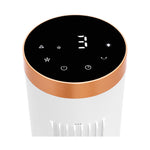 Charger l'image dans la galerie, UltraSlimLine® Oscillating Tower Fan with Light, 11" x 11" x 37.8"
