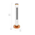 Charger l'image dans la galerie, UltraSlimLine® Oscillating Tower Fan with Light, 11" x 11" x 37.8"
