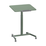 Charger l'image dans la galerie, Sage Green airLIFT® Pneumatic Tilting Mobile Desk Cart
