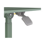 Charger l'image dans la galerie, Sage Green airLIFT® Pneumatic Tilting Mobile Desk Cart
