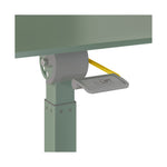 Charger l'image dans la galerie, Sage Green airLIFT® Pneumatic Tilting Mobile Desk Cart
