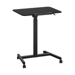 Charger l'image dans la galerie, Black airLIFT® Pneumatic Tilting Mobile Desk Cart

