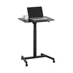 Charger l'image dans la galerie, Black airLIFT® Pneumatic Tilting Mobile Desk Cart
