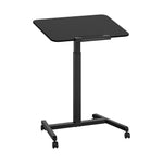 Charger l'image dans la galerie, Black airLIFT® Pneumatic Tilting Mobile Desk Cart

