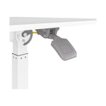 Charger l'image dans la galerie, White airLIFT® Pneumatic Tilting Mobile Desk Cart
