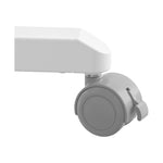 Charger l'image dans la galerie, White airLIFT® Pneumatic Tilting Mobile Desk Cart
