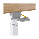 Charger l'image dans la galerie, Natural Wood airLIFT® Pneumatic Tilting Mobile Desk Cart
