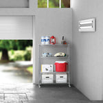 Charger l'image dans la galerie, 36 x 14 x 56.5, 4-Tier NSF Steel Wire Shelving, Silver
