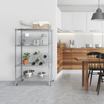 Charger l'image dans la galerie, 36 x 14 x 56.5, 4-Tier NSF Steel Wire Shelving, Silver
