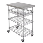 Charger l'image dans la galerie, Stainless-Steel Kitchen Cart
