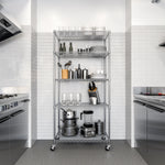 Charger l'image dans la galerie, 36 x 24 x 72, 5-Tier UltraDurable® NSF Shelving, Chrome
