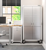 Charger l'image dans la galerie, 36 x 18 x 72, UltraHD® Rolling Storage Cabinet - Granite
