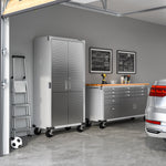 Charger l'image dans la galerie, 36 x 18 x 72, UltraHD® Rolling Storage Cabinet - Granite
