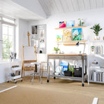 Load image into Gallery viewer, 48 x 24 x 36, Work Center Island Table - Stainless Steel
