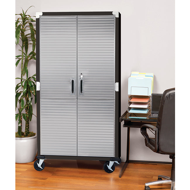 36 x 18 x 72, UltraHD® Rolling Storage Cabinet - Graphite