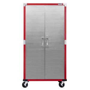 36 x 18 x 72, UltraHD® Rolling Storage Cabinet - Red – Vancouver