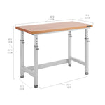 Charger l'image dans la galerie, 48 x 24 x 28.5 to 42 UltraHD® Height Adjustable Workbench - Granite
