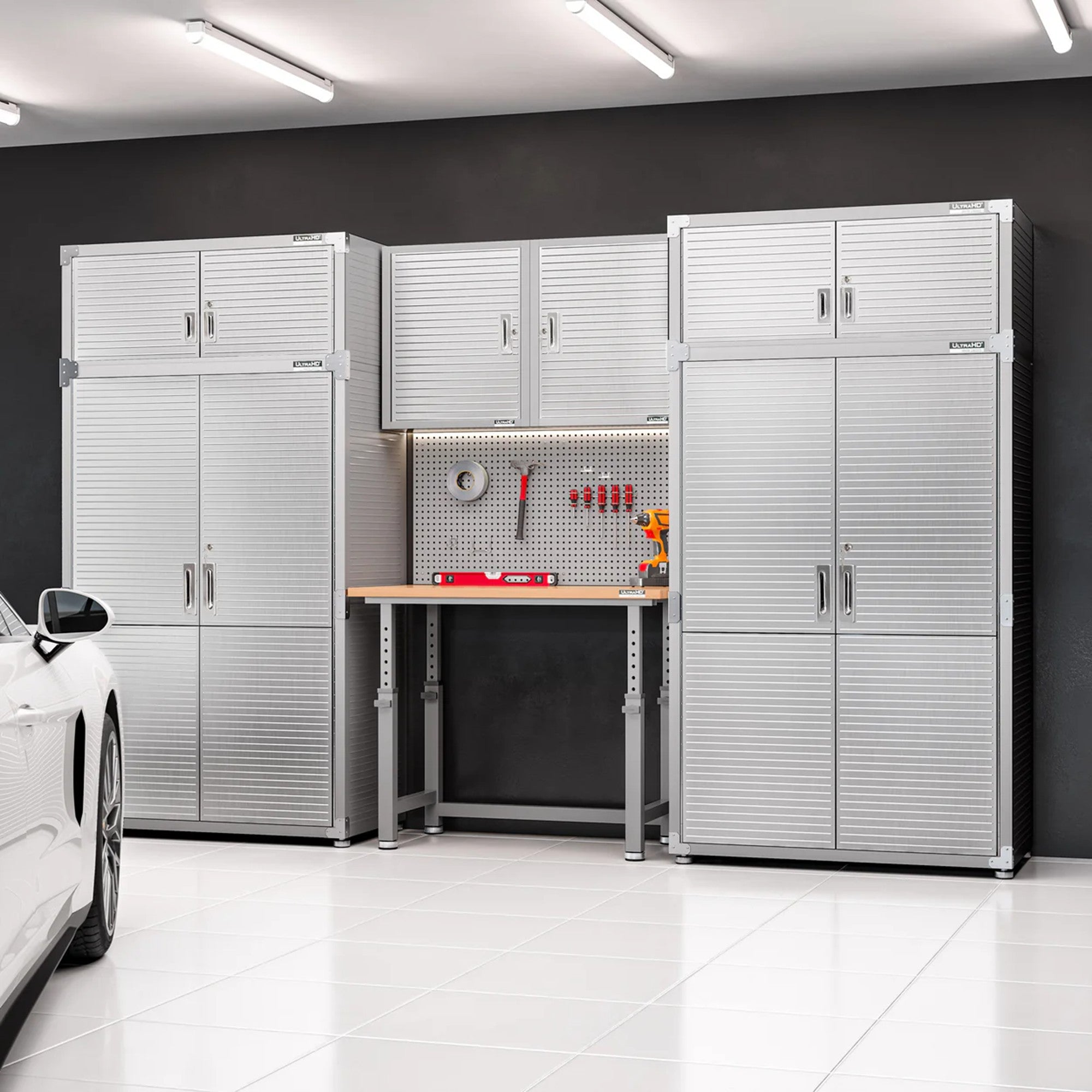 UltraHD® Height Adjustable Workbench - Granite