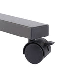 Charger l'image dans la galerie, Airlift Height-Adjustable Mobile Laptop Desk Cart, Walnut
