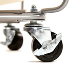 Charger l'image dans la galerie, Heavy-Duty Rolling Laundry Hamper, Natural White
