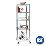 Charger l'image dans la galerie, 24 x 18 x 72, UltraDurable® 5-Tier NSF Steel Shelving
