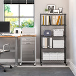Charger l'image dans la galerie, 30 x 14 x 60, 5-Tier Steel Shelving, Black
