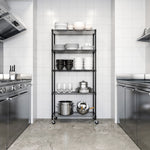 Charger l'image dans la galerie, 36 x 18 x 72, 5-Tier NSF Steel Shelving, Black
