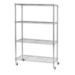Charger l'image dans la galerie, 36 x 14 x 56.5, 4-Tier NSF Steel Wire Shelving, Silver
