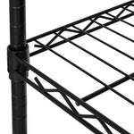 Charger l'image dans la galerie, 30 x 14 x 60, 5-Tier Steel Shelving, Black
