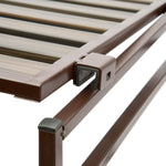 Load image into Gallery viewer, 3-tier Resin Slat Utility Shoe Rack, Espresso
