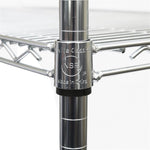 Charger l'image dans la galerie, 48 x 24 x 72, 5-Tier Heavy Duty Shelving, Chrome
