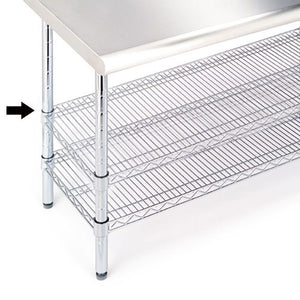 Extra Shelf For Stainless Steel Worktable