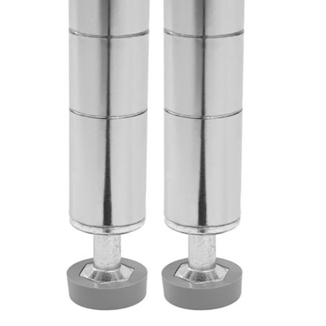 72-Inch Chrome Shelving Poles (4PK) – Vancouver Classics